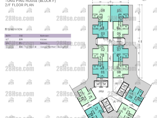 Tung Ping House 2/f FloorPlan