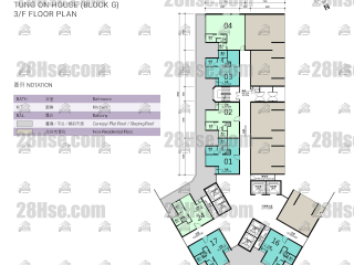 Tung On House 3/f FloorPlan