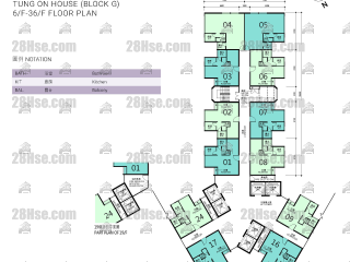 Tung On House 6/f To 36/f FloorPlan