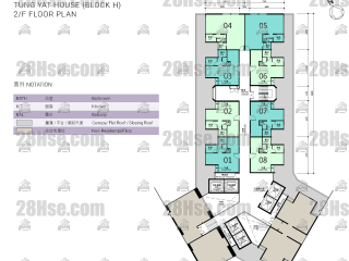 Tung Yat House 2/f FloorPlan