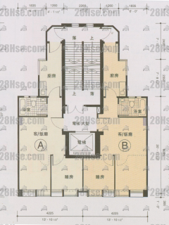 Hand Wai Court 3/f To 13/f FloorPlan