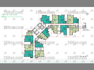 Block 3 20/f To 34/f FloorPlan