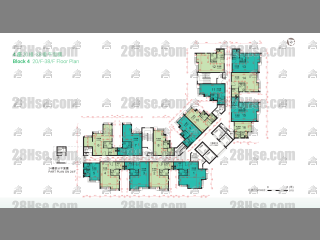Block 4 20/f To 38/f FloorPlan