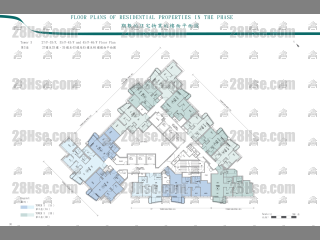 Phase 1 第3座(3b) 5/f To 48/f FloorPlan