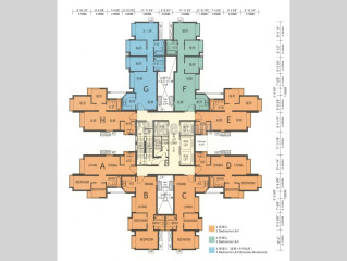 Liberte BLOCK 1 8/F - 10/F Floorplan 1