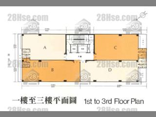 Fung Nin Industrial Building 1/f-3/f FloorPlan