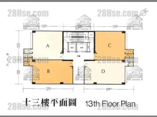 Fung Nin Industrial Building 13/f FloorPlan