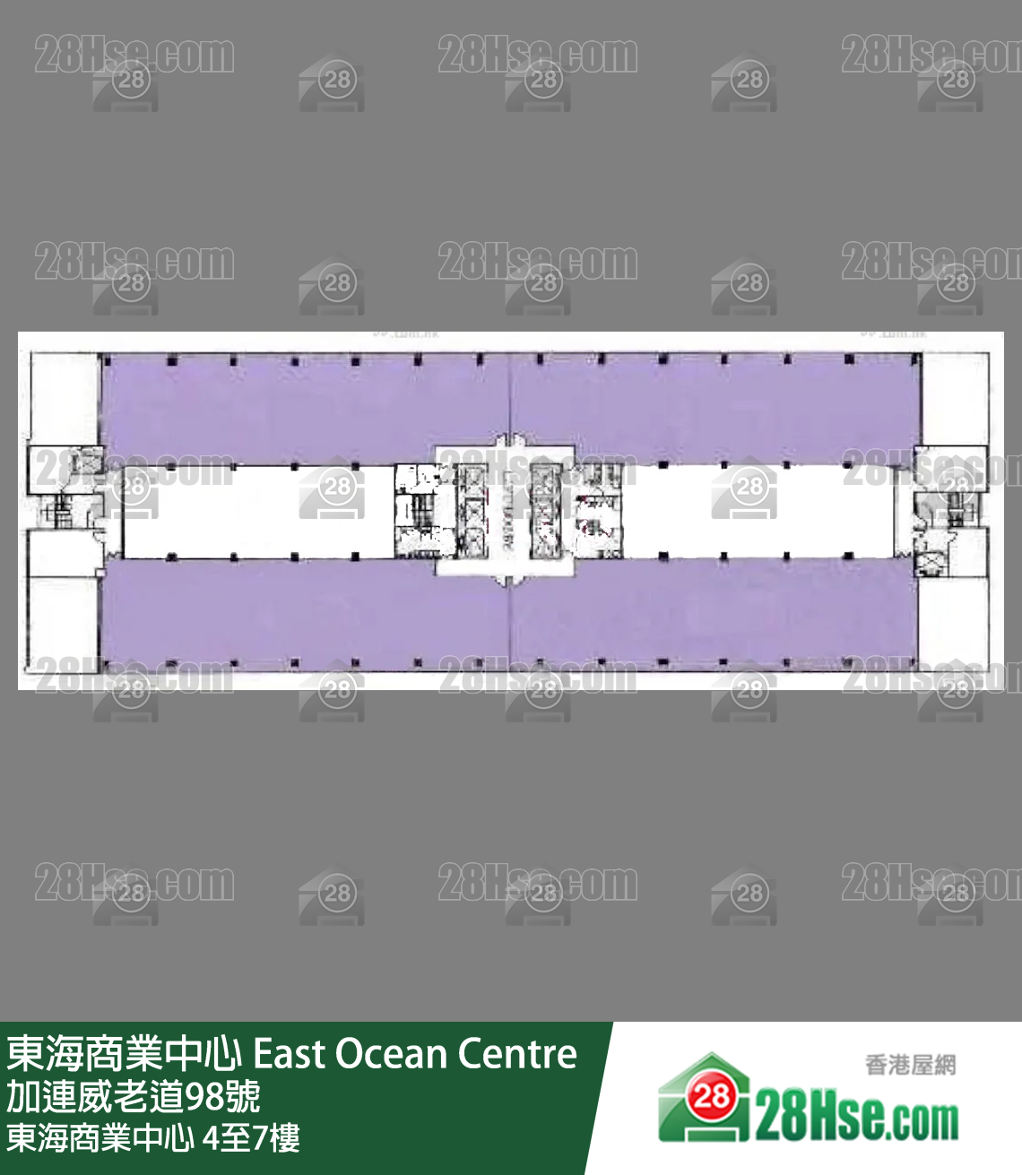 East Ocean Centre 4-7/f FloorPlan East Ocean Centre 4-7/f FloorPlan