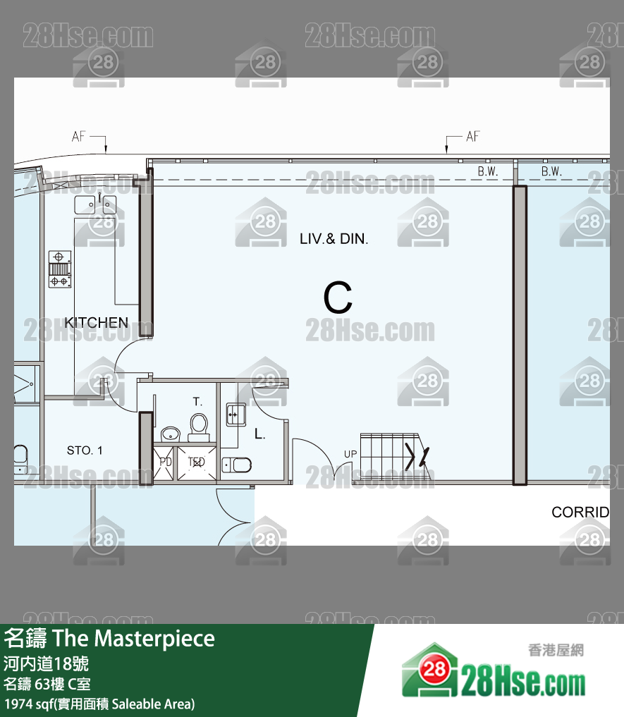 The Masterpiece, Flat C, 65/F, The Masterpiece FloorPlan