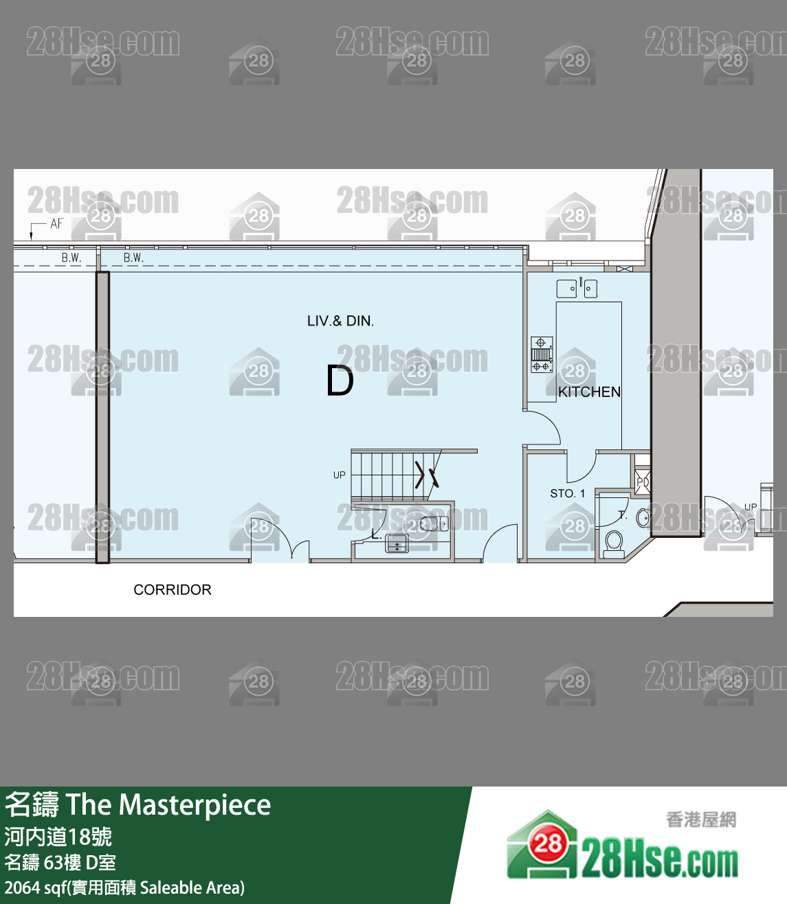 The Masterpiece, Flat D, 65/F, The Masterpiece FloorPlan