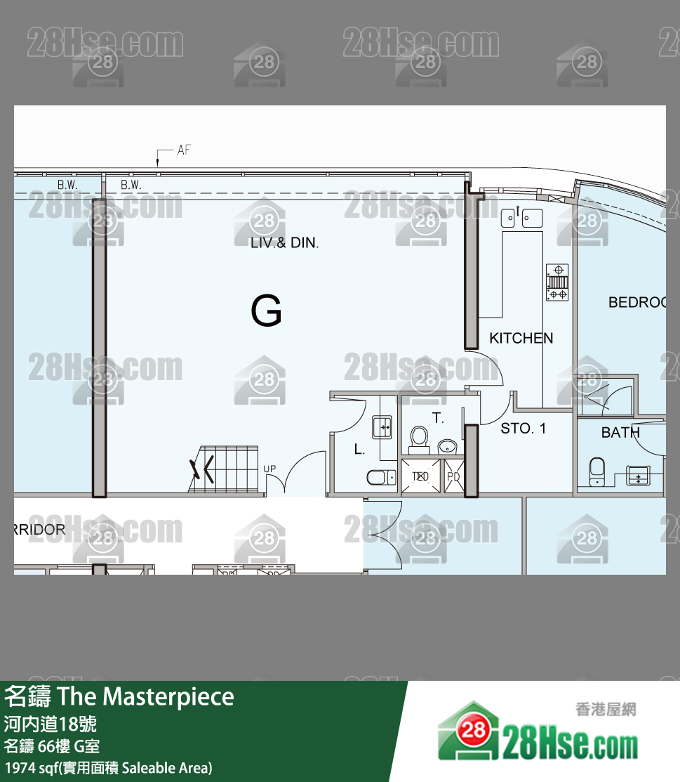 The Masterpiece, Flat G, 67/F, The Masterpiece FloorPlan