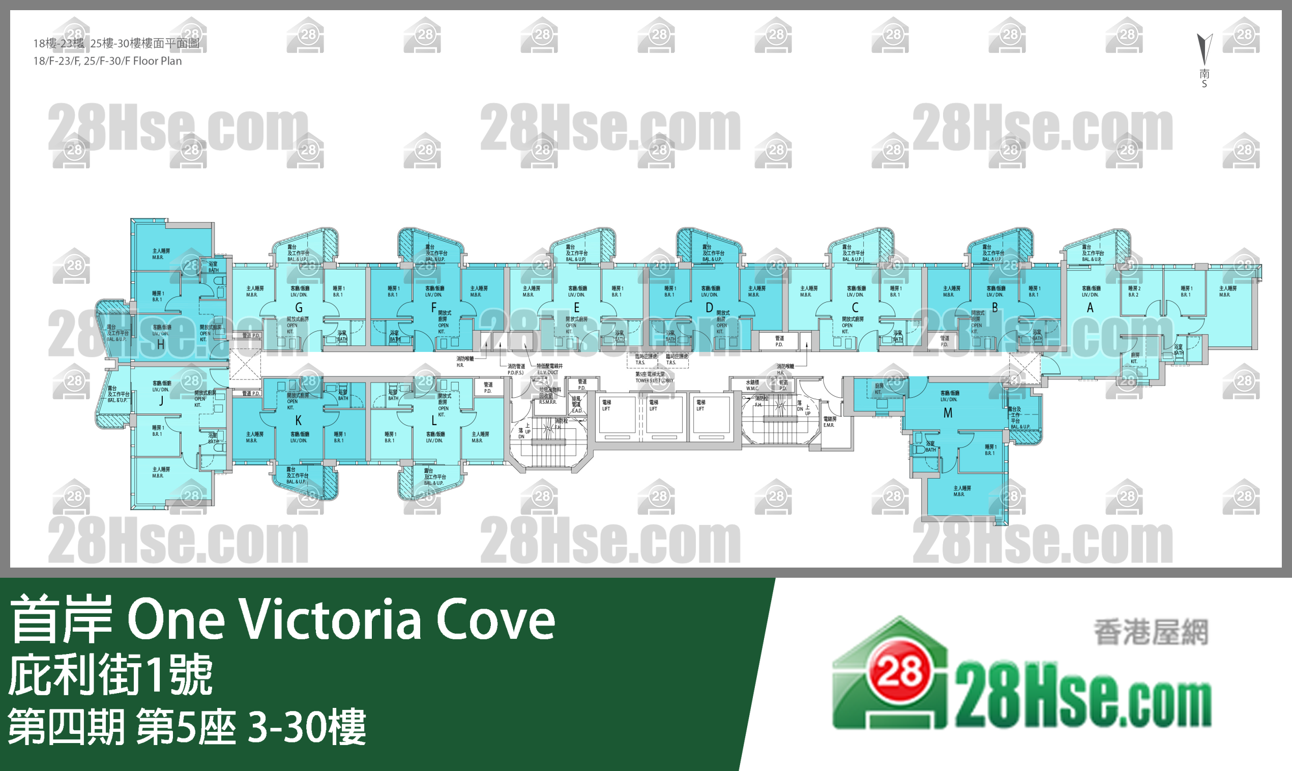Phase 4 Tower 5 3/f To 30/f FloorPlan