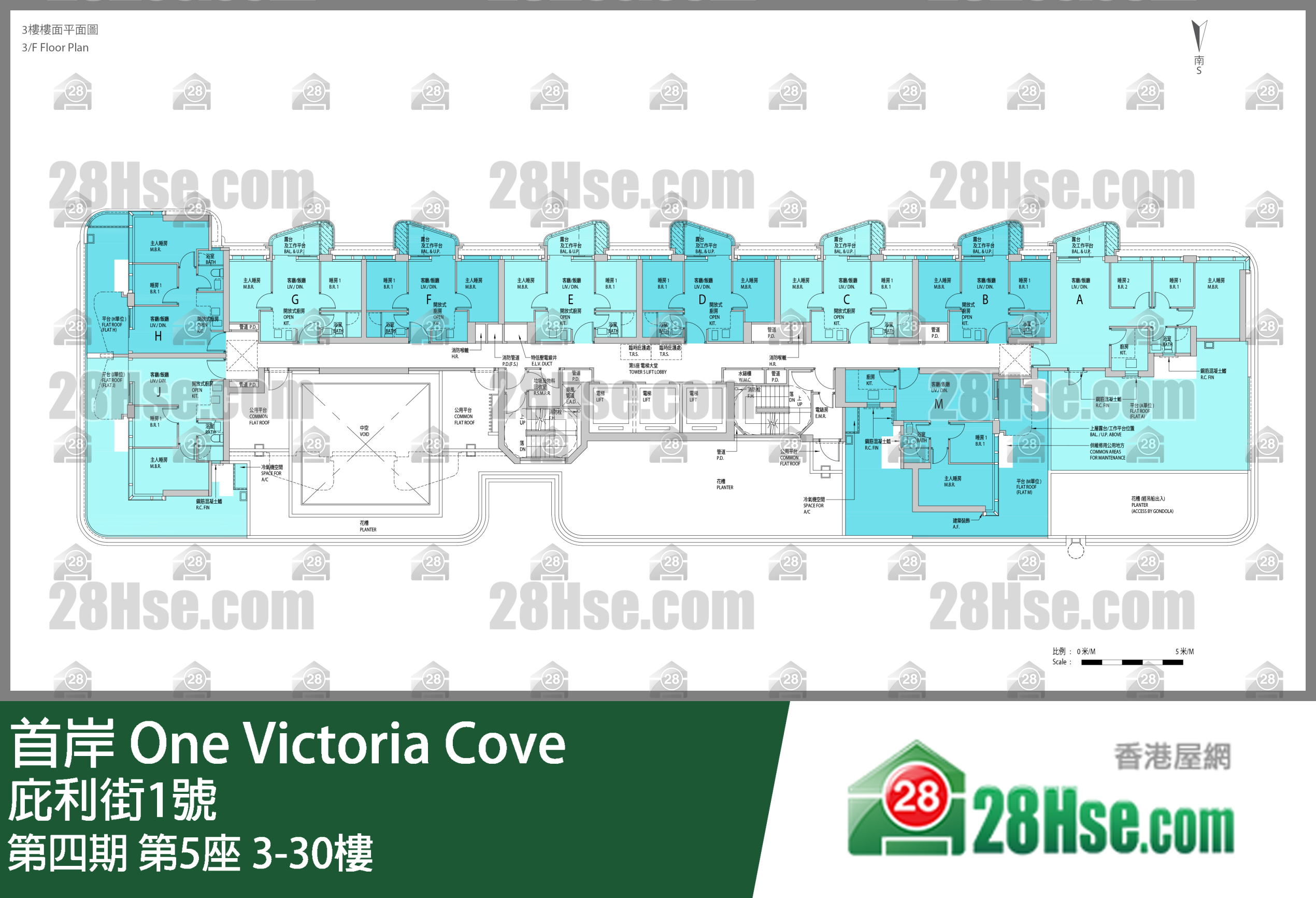 Phase 4 Tower 5 3/f To 30/f FloorPlan