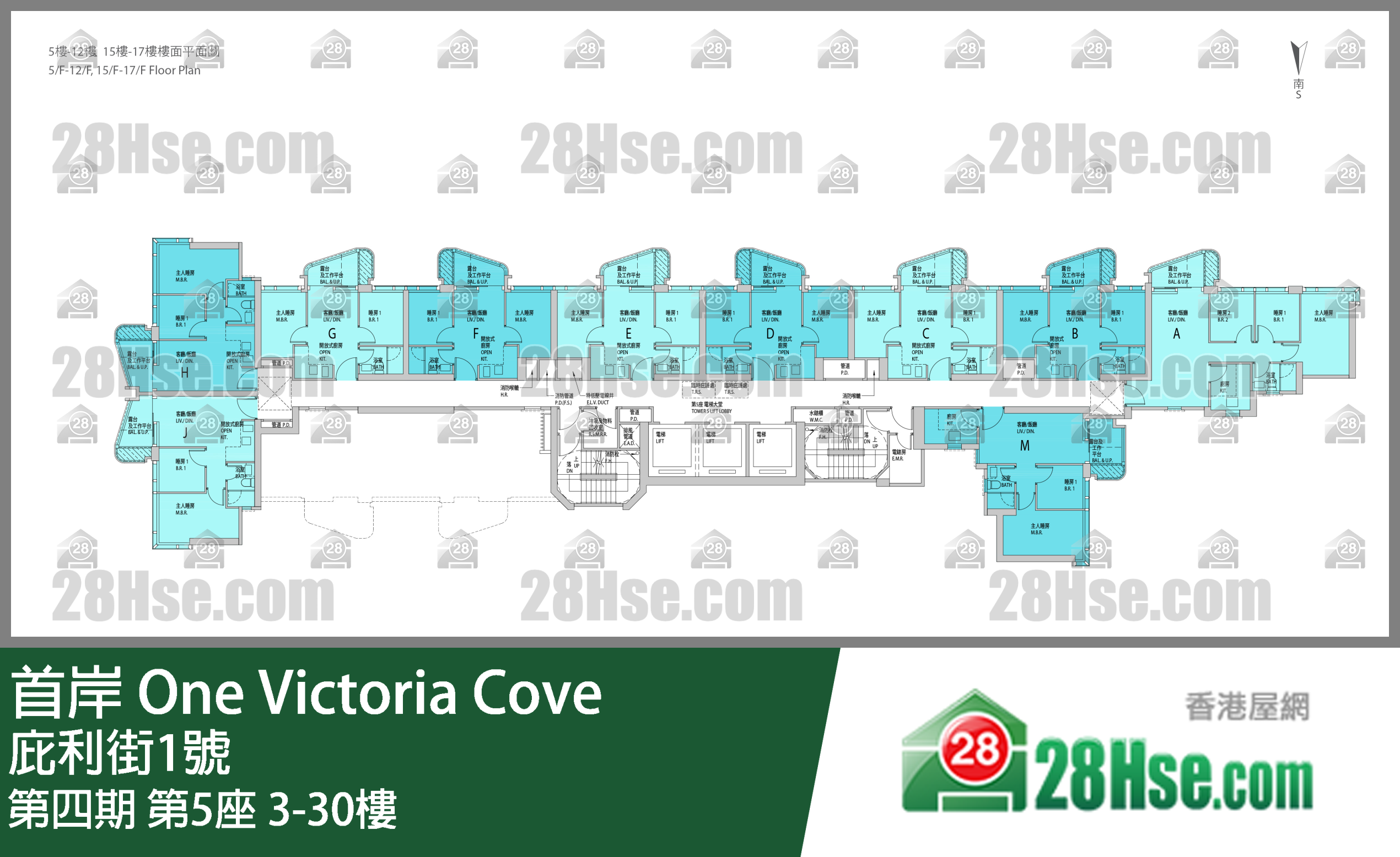 Phase 4 Tower 5 3/f To 30/f FloorPlan